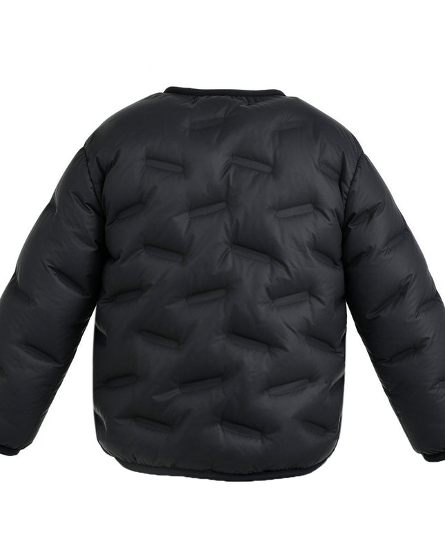 kids atelier mimi tutu Black Quilted Jacket