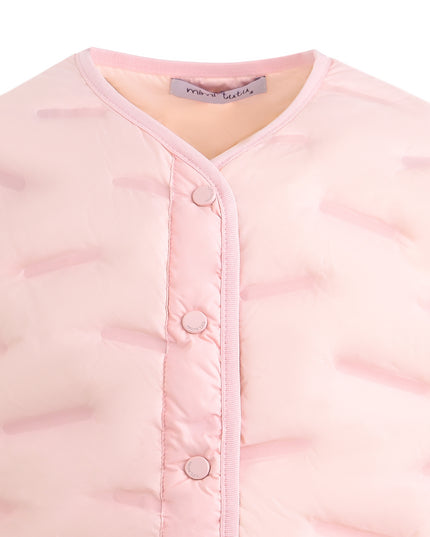 kids atelier mimi tutu Pink Quilted Jacket