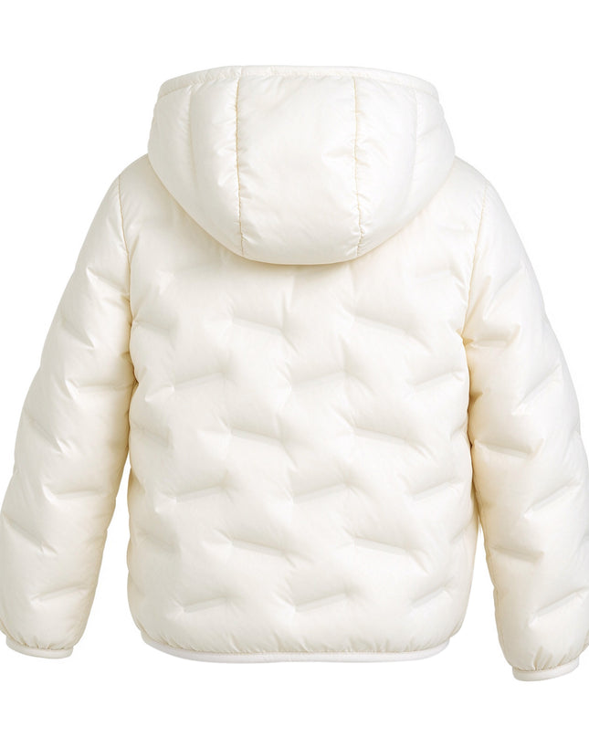 kids atelier mimi tutu White Puffer Jacket