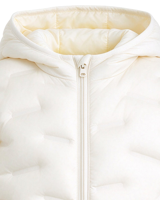 kids atelier mimi tutu White Puffer Jacket