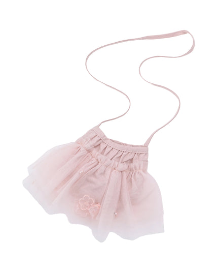 kids atelier mimi tutu Pink Mirelle Petal Flared Tulle Dress