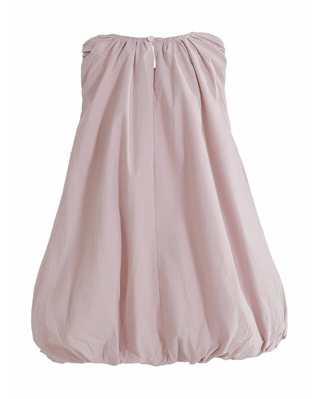 kids atelier mimi tutu Pink Verona Bow Rosette Balloon Dress