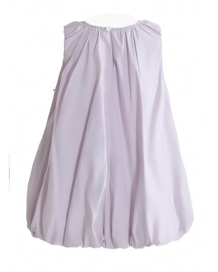 kids atelier mimi tutu Purple Verona Bow Rosette Balloon Dress
