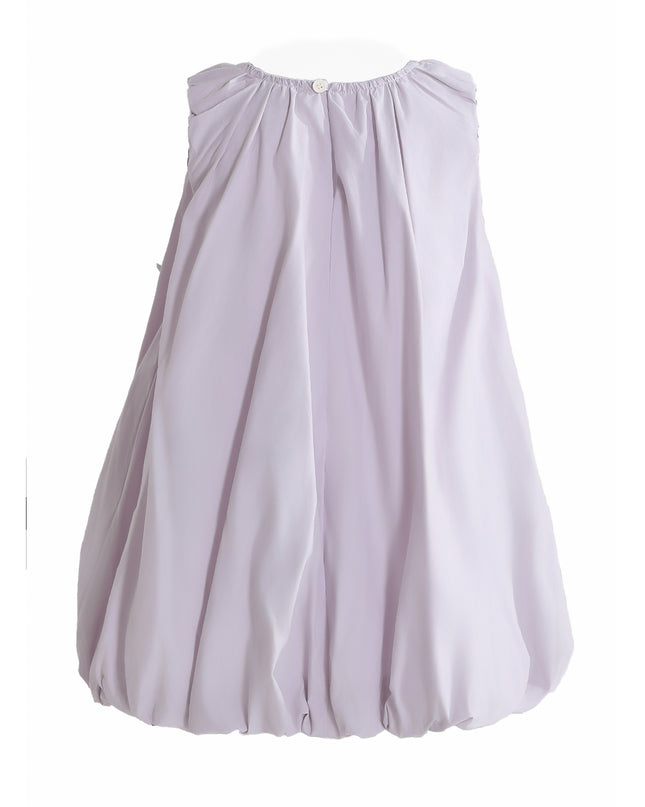 kids atelier mimi tutu Purple Verona Bow Rosette Balloon Dress