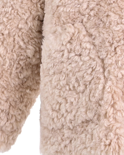 kids atelier mimi tutu Pink Teddy Coat