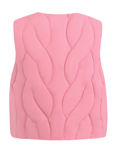 kids atelier mimi tutu Pink Quilted Vest