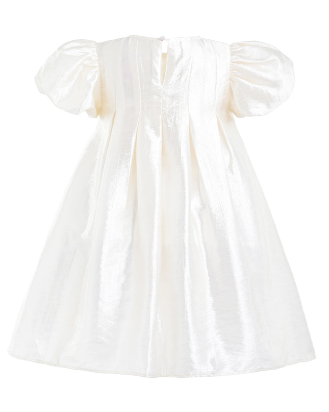 kids atelier mimi tutu Beige Sena Petal Bow Dress