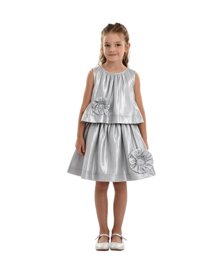 kids atelier mimi tutu Silver Nerissa Bloom Skirt Set