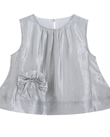 kids atelier mimi tutu Silver Nerissa Bloom Skirt Set