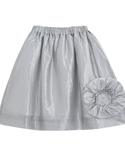 kids atelier mimi tutu Silver Nerissa Bloom Skirt Set