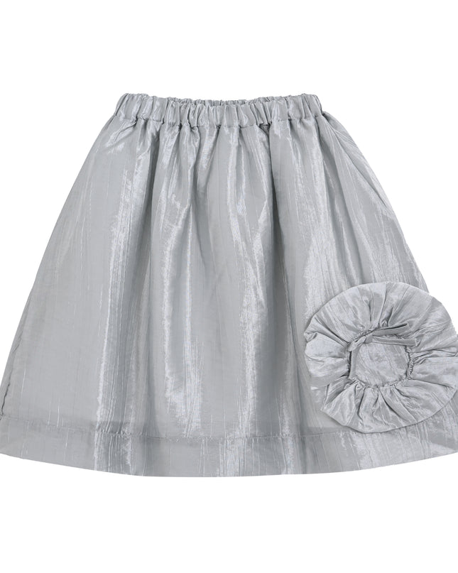 kids atelier mimi tutu Silver Nerissa Bloom Skirt Set