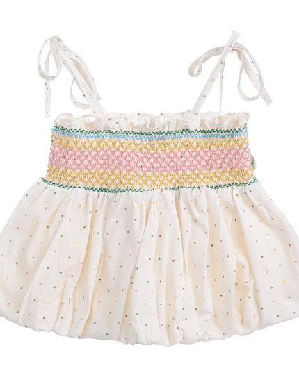 kids atelier mimi tutu Pink Pom-Pom Skirt Set