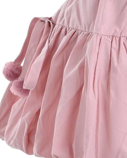 kids atelier mimi tutu Pink Pom-Pom Skirt Set