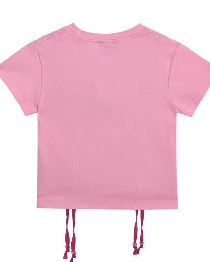 kids atelier mimi tutu Pink Tee with Star Accent