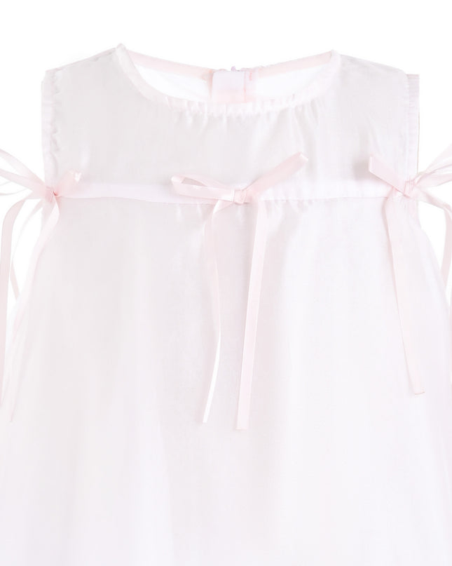 kids atelier mimi tutu Pink Kaia Ribbon Bow Dress