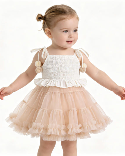 kids atelier mimi tutu Pink Nerina Tulle Fairy Dress