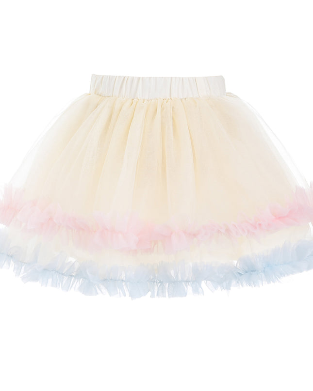 kids atelier mimi tutu Pink Pastel Elunara Ruffle Set with Hair Clip