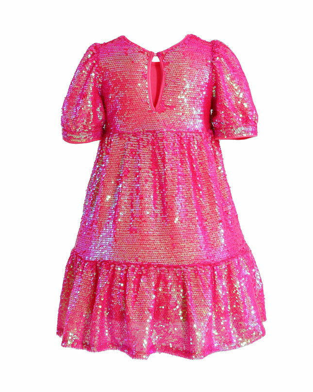 kids atelier mimi tutu Pink Elira Sequin Party Dress