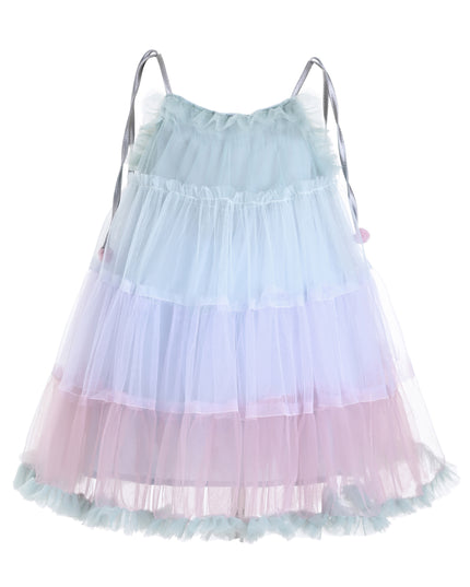 kids atelier mimi tutu Blue Virelle Gradient Tulle Dress