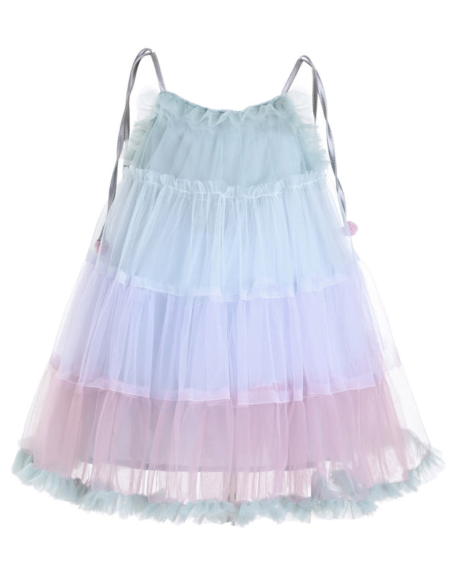 kids atelier mimi tutu Blue Virelle Gradient Tulle Dress