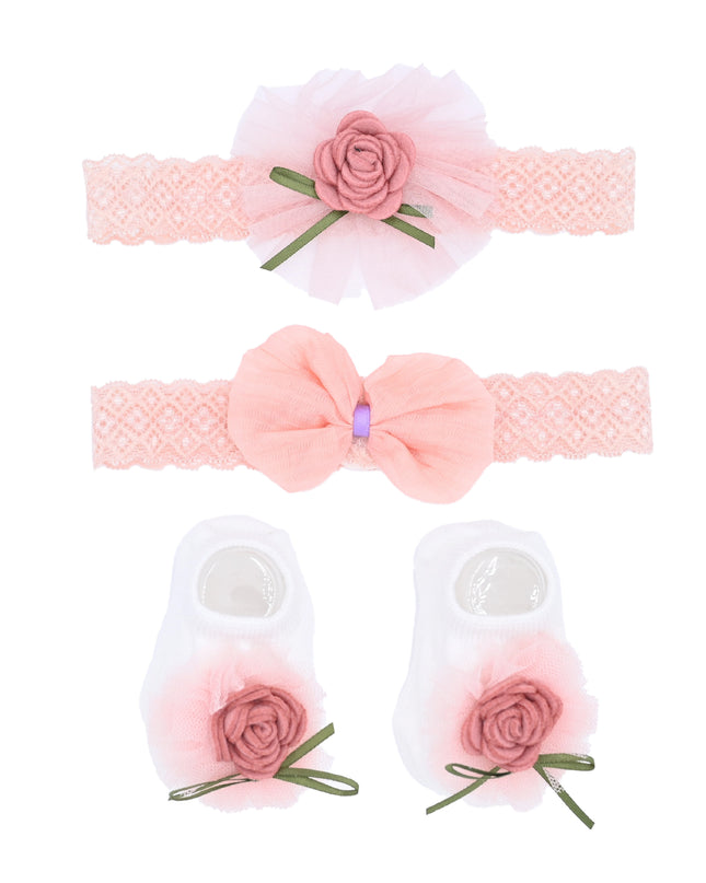 kids atelier mimi tutu Lace Headband & Sock Gift Set
