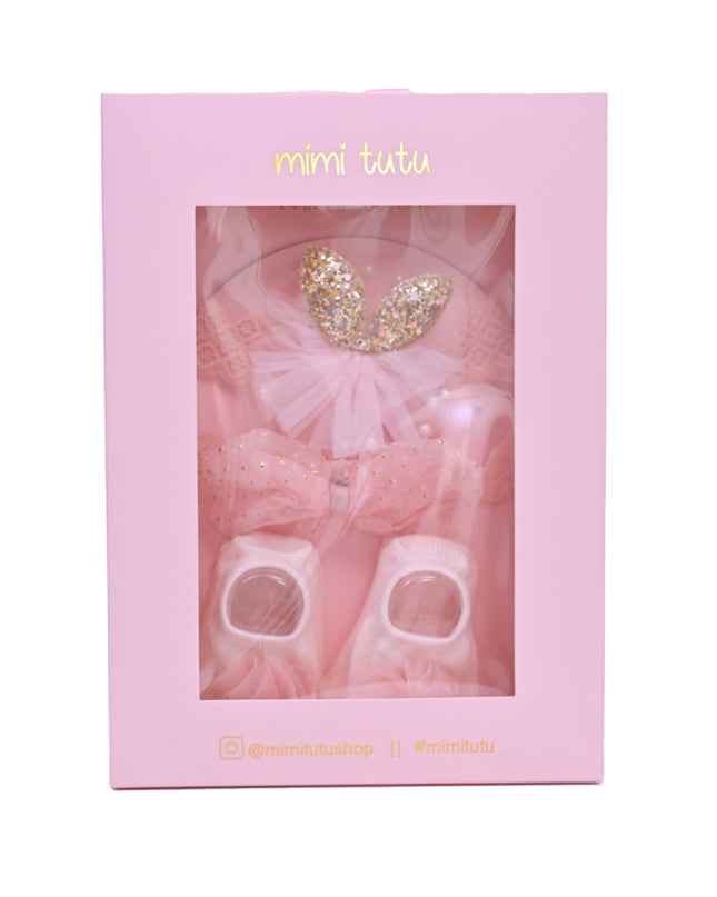 Lace Headband & Sock Gift Set