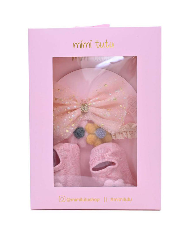 Lace Headband & Sock Gift Set