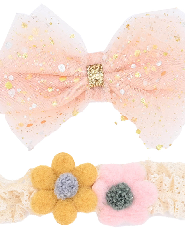 Lace Headband & Sock Gift Set