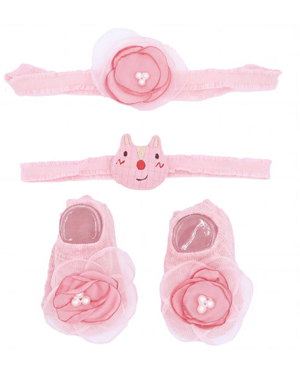 Kids atelier mimi tutu Little Blossoms Headband & Sock Gift Set