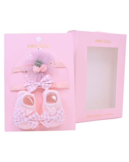 Kids atelier mimi tutu Little Blossoms Headband & Sock Gift Set