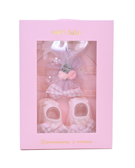Kids atelier mimi tutu Little Blossoms Headband & Sock Gift Set