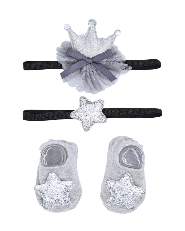 Kids atelier mimi tutu Little Blossoms Headband & Sock Gift Set