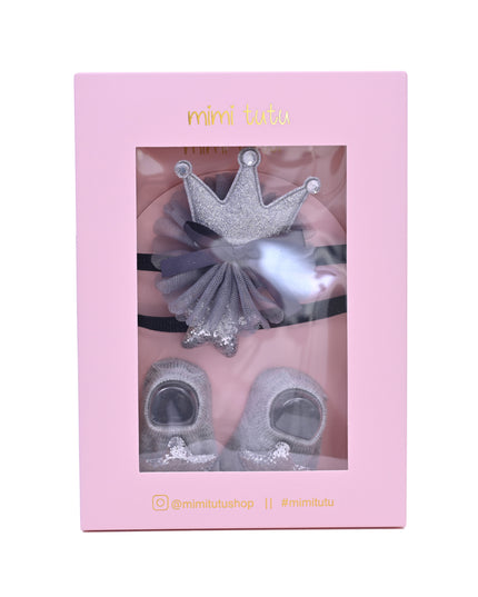 Kids atelier mimi tutu Little Blossoms Headband & Sock Gift Set