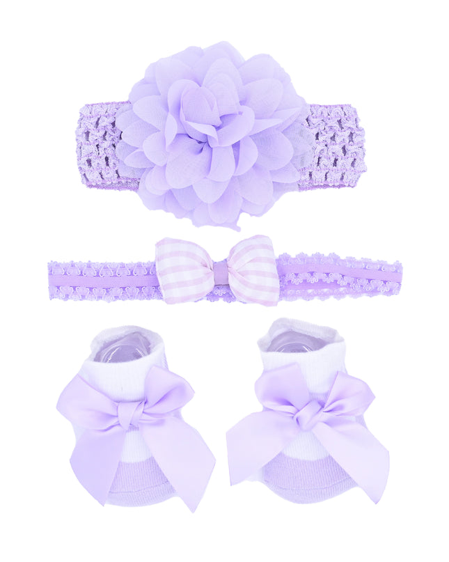 Kids atelier mimi tutu Little Blossoms Headband & Sock Gift Set