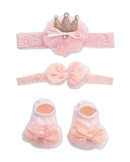 kids atelier mimi tutu Little Blossoms Headband & Sock Gift Set