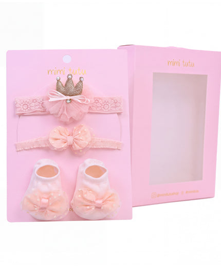 Little Blossoms Headband & Sock Gift Set