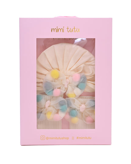 mimi tutu Tiny Tots Hat & Sock Gift Set