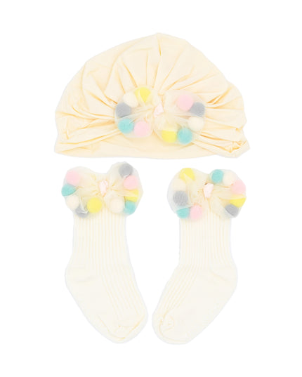 mimi tutu Tiny Tots Hat & Sock Gift Set