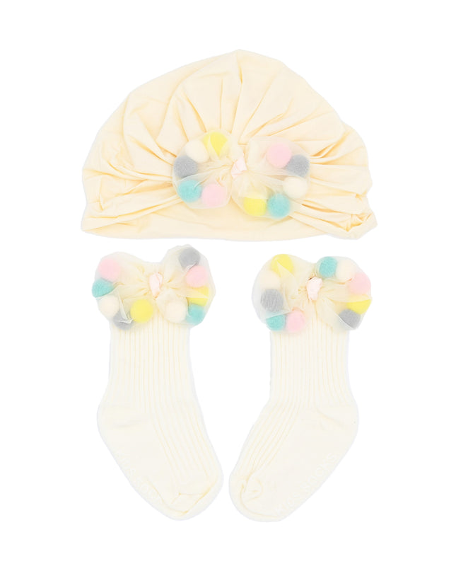 mimi tutu Tiny Tots Hat & Sock Gift Set