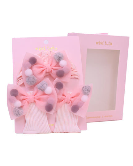 mimi tutu Tiny Tots Hat & Sock Gift Set