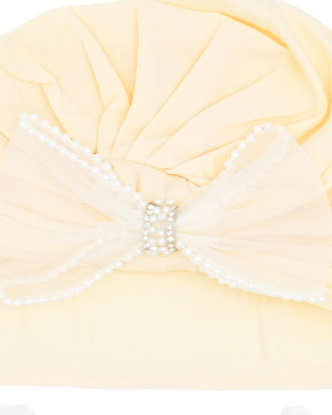 kids atelier mimi tutu Crown & Bow Baby Hat Gift Set