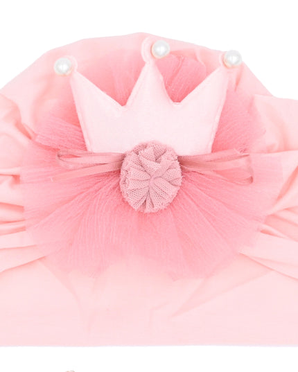 kids atelier mimi tutu Crown & Bow Baby Hat Gift Set