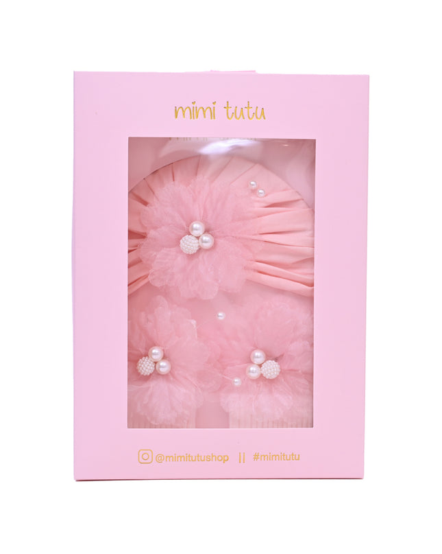 kids atelier mimi tutu Little Bloom Hat and Sock Gift Set
