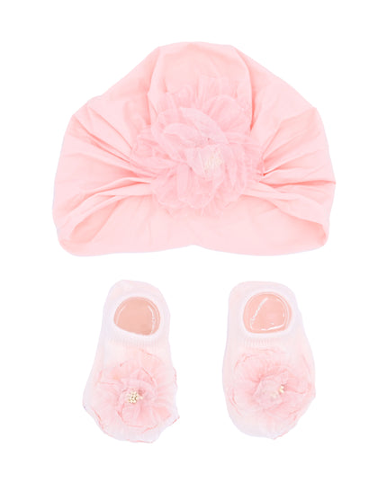 kids atelier mimi tutu Bow & Bloom Baby Hat Gift Set