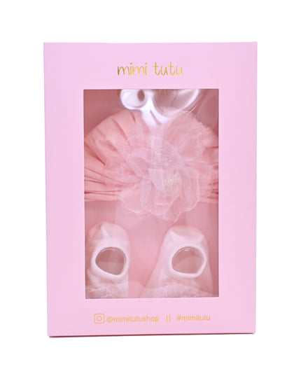 kids atelier mimi tutu Bow & Bloom Baby Hat Gift Set