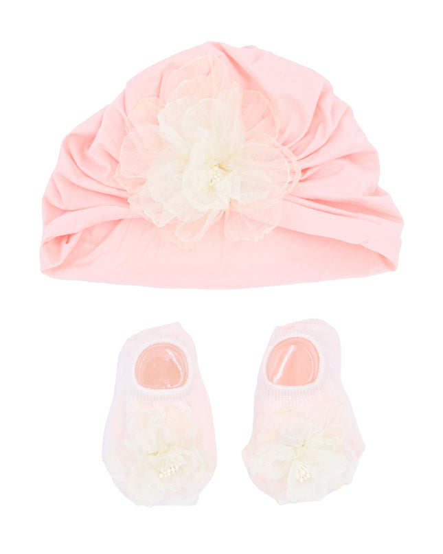 kids atelier mimi tutu Bow & Bloom Baby Hat Gift Set