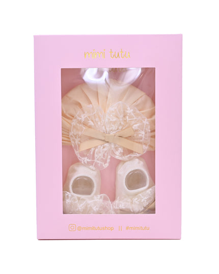 kids atelier mimi tutu Bow & Bloom Baby Hat Gift Set