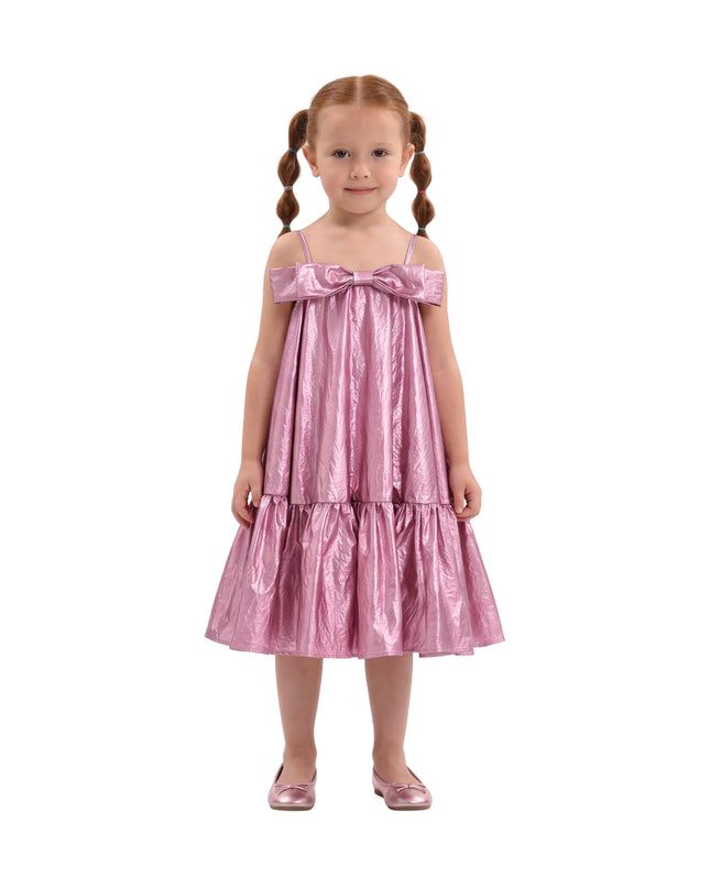 kids atelier mimi tutu Pink Celestelle Bow Party Dress