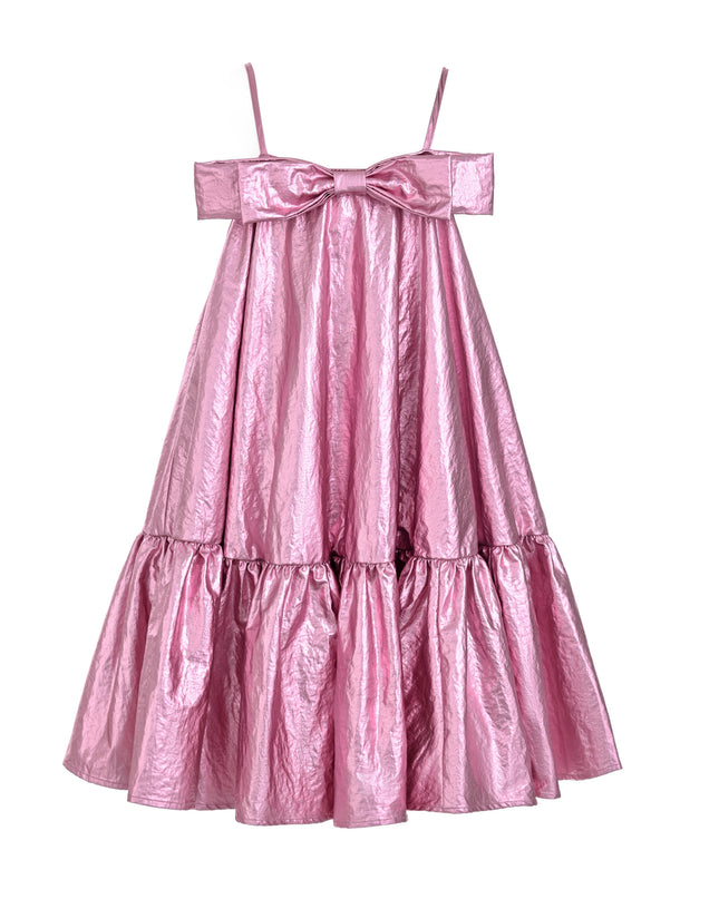kids atelier mimi tutu Pink Celestelle Bow Party Dress