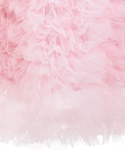 kids atelier mimi tutu Pink Claribel Sequin Tulle Dress